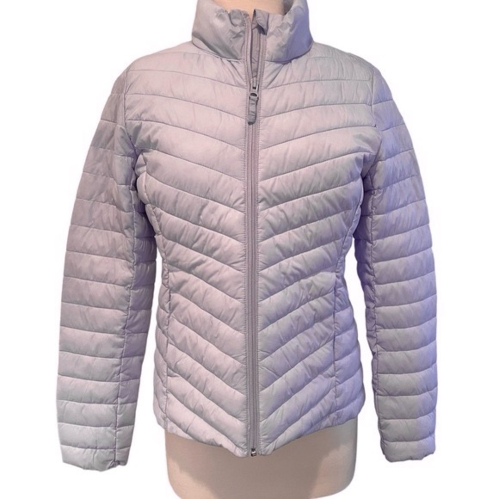 Old Navy Light Lavender Quilted Puffer Jacket